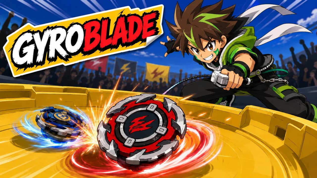 Gyroblade Cover - Spinning top battle game